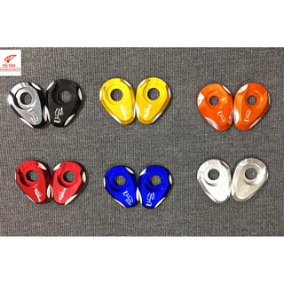 Long đền xi nhan 2 tầng nhôm đủ màu