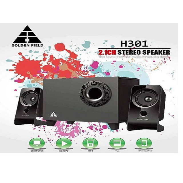 Loa máy tính Golden Field H301