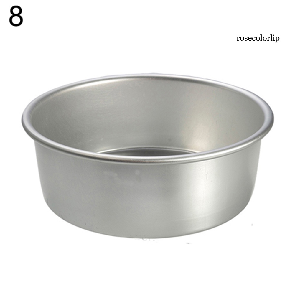 Khuôn Làm Bánh Hình Tròn Bằng Hợp Kim Nhôm Chống Dính 2 / 4 / 6 / 8 Inch