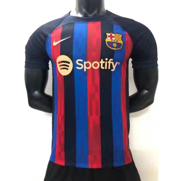 Áo Thun Bóng Đá Câu Lạc Bộ Barcelona Số 23 Chất Lượng Cao