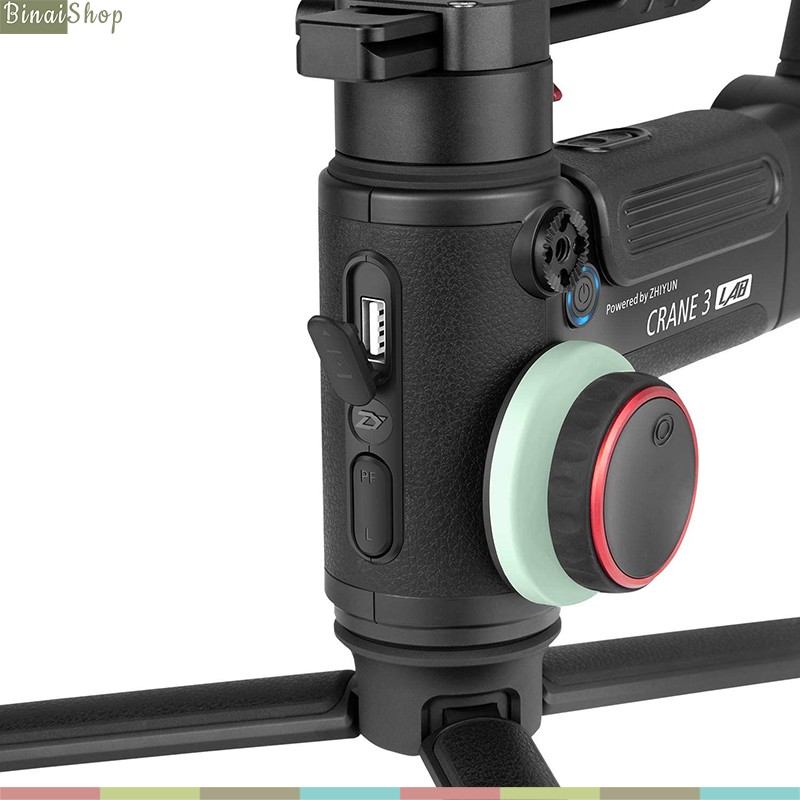 Zhiyun Crane 3 Lab - Gimbal Chống Rung Cỡ Lớn, Tải Trọng 4.5kg, Thời Lượng Pin 7.5h, Kết Nối Wireless Với Ứng Dụng Smart