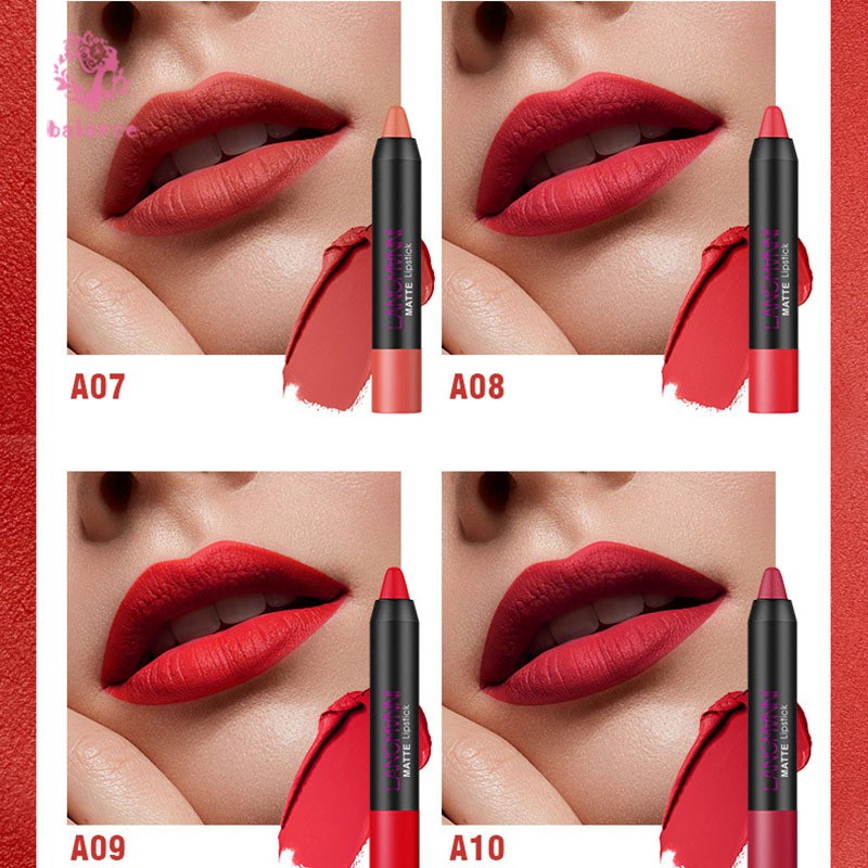 (hàng Mới Về) Son Lì Chống Nước Lâu Phai Mượt Như Nhung Dành Cho Nữ | BigBuy360 - bigbuy360.vn