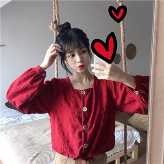 [Order] Áo cổ V kiểu Freesize