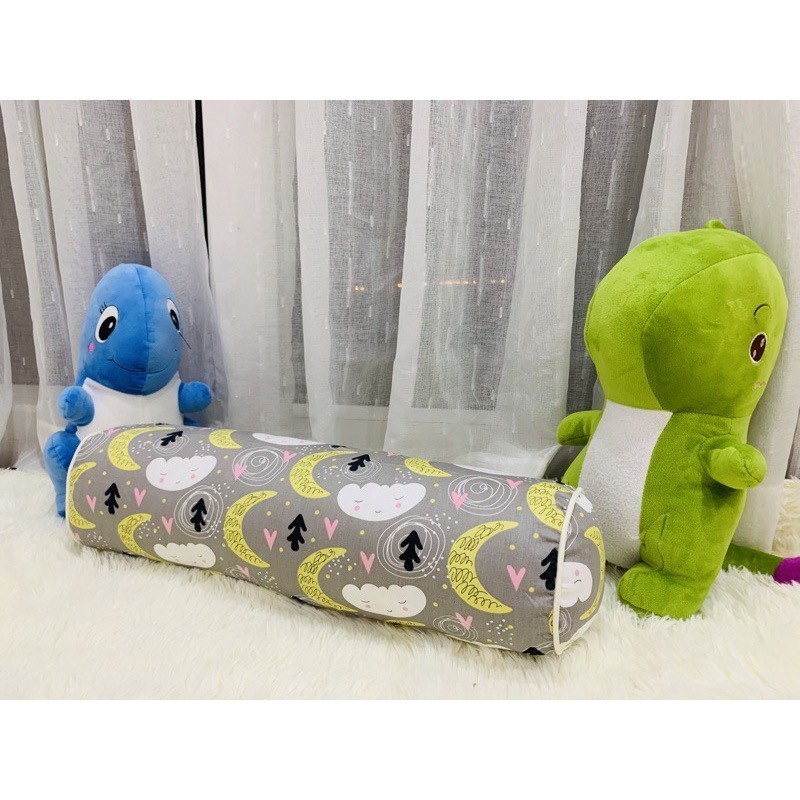 Gối ôm cho bé gối ôm cho bé sơ sinh 100% cotton siêu mềm mịn thoáng khí an toàn cho bé nhiều hình ngộ nghĩnh đáng yêu