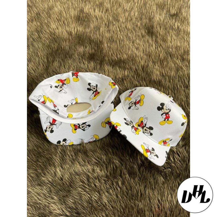 Mũ cho bé (3 đến 6 tuổi), nón trẻ em HIPHOP SNAPBACK MICKEY cho bé vải mịn cao cấp thời trang (Ảnh thật)