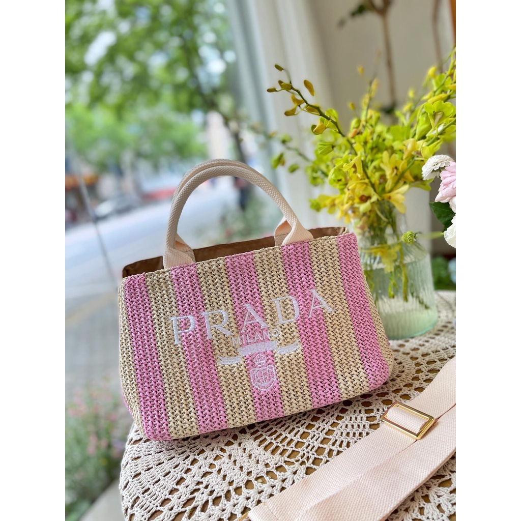 Túi Đeo Vai / Xách Tay / Xách Tay / Đeo Chéo mini Có Khóa Kéo Phong Cách Thể Thao Thời Trang Thường Ngày Prada Cho Nữ