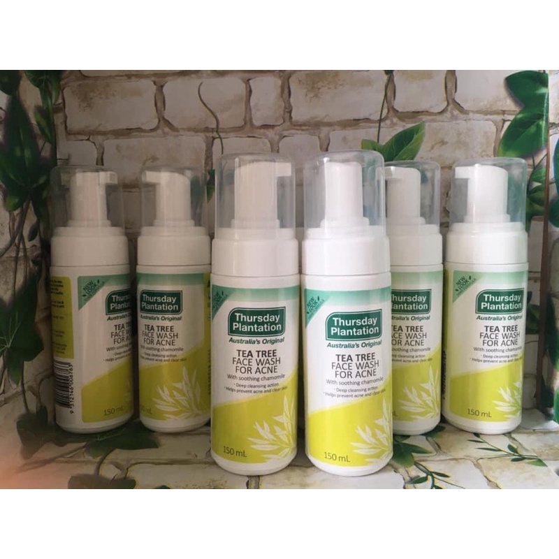 Sữa rửa mặt tinh chất tràm trà Thursday Plantation 150ml