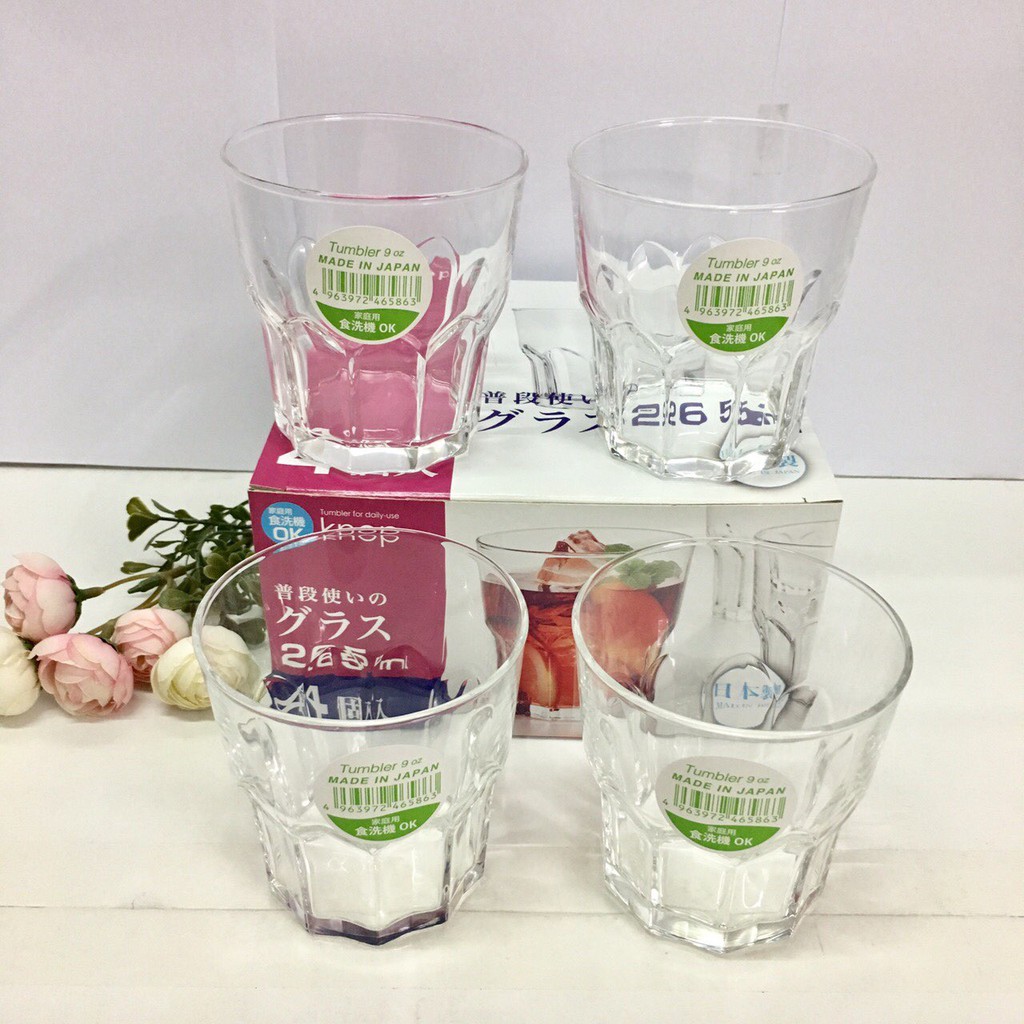 Ly thủy tinh pha lê 265ml