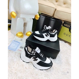 Giày thể thao C phối lưới hàng super da thật fullbox