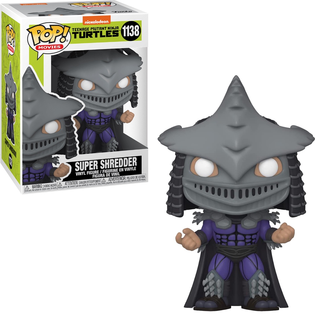 Đồ chơi mô hình funko pop 1138 Super Shredder - Ninja Turtles
