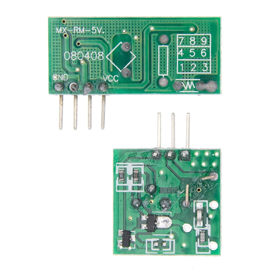 Mô Đun Truyền Tín Hiệu Không Dây 433mhz Rf 5v Dc 433mhz Cho Arduino Raspberry Pi/Arm/Mcu Wl Diy | BigBuy360 - bigbuy360.vn