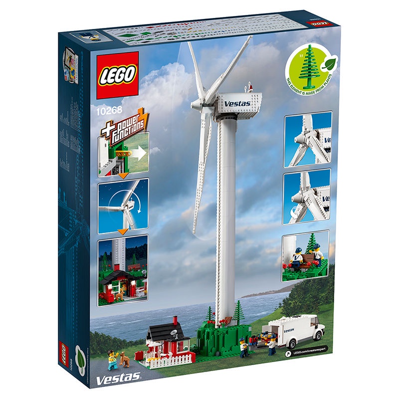 LEGO Building Blocks 10268 Wind Turbine Đồ chơi LEGO Creator Master Series