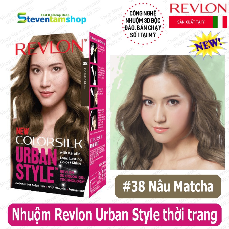 Thuốc nhuộm tóc Revlon thời trang Urban Style màu #38