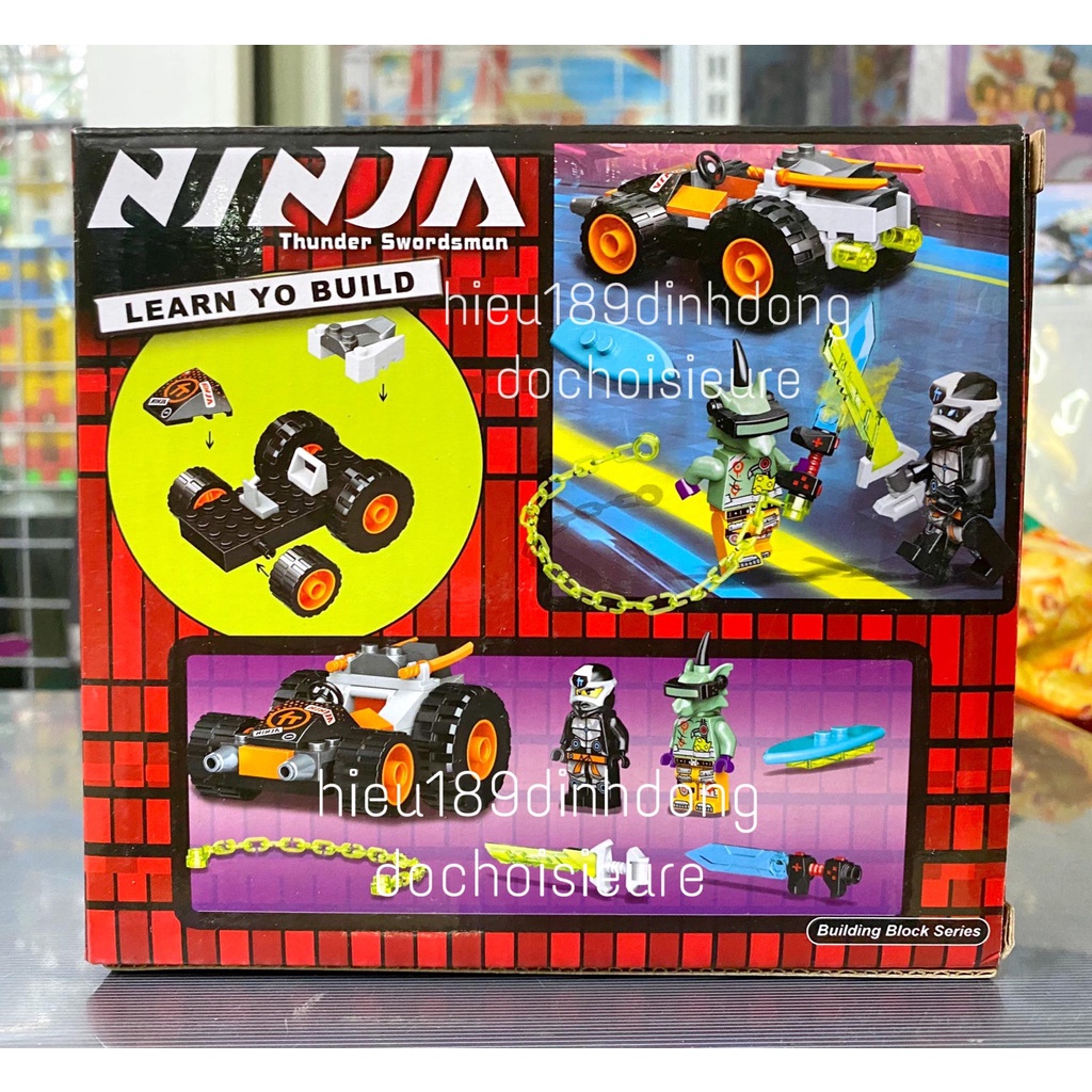 Lắp ráp xếp hình Ninjago Xe Đua Của Cole 11482