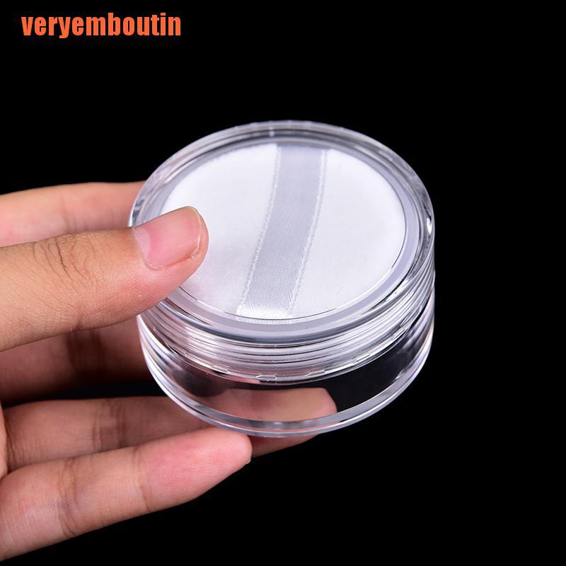 [Hàng mới về] Hộp rỗng đựng phấn phủ dung tích 12ml tiện lợi