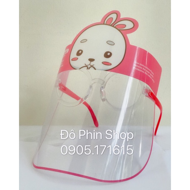 Kính chắn giọt bắn cho bé - hàng có gọng kính trẻ em màu sắc dễ thương