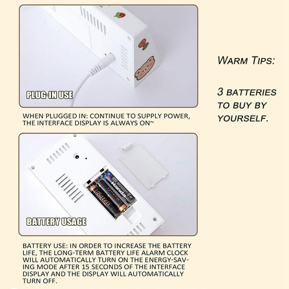 MOCHO Đồng Hồ LED Kỹ Thuật Số Để Bàn Trang Trí Nhà Cửa