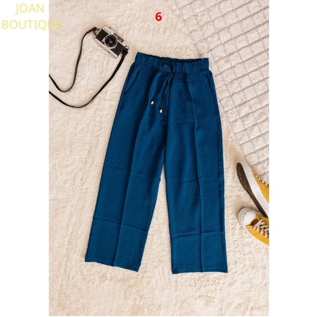 Quần đũi nữ ống rộng lưng thun, trắng suông dài đẹp thoáng mát, mịn màng | BigBuy360 - bigbuy360.vn