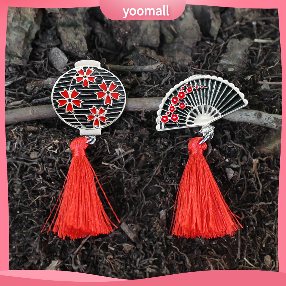 Ghim cài áo hình hoa anh đào phong cách Nhật Bản xinh xắn