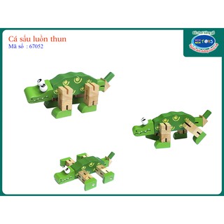 Cá Sấu Luồn Thun - WinWinToys