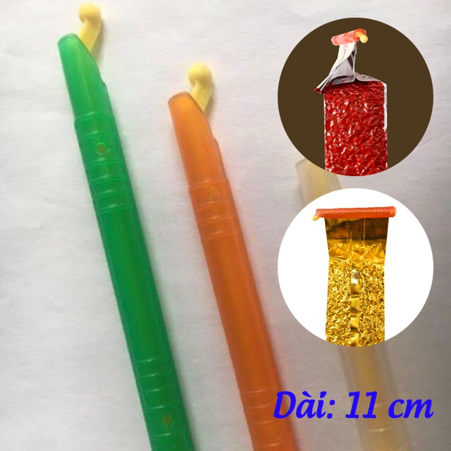 [TRỢ GIÁ] Dụng Cụ Kẹp Miệng Túi Trà, Cafe - Kẹp được tất cả các túi trà ô long, trà thái nguyên (giao màu ngẫu nhiên)