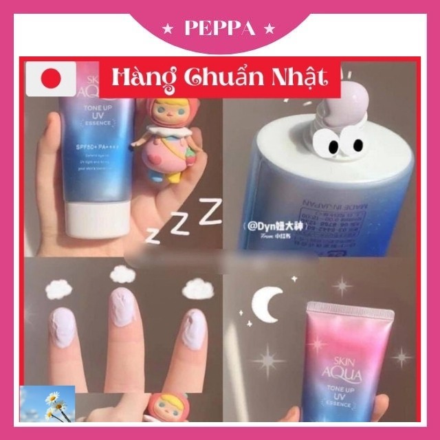 [Free Ship] Kem Chống Nắng Skin Aqua Tone up UV [FREESHIP] SPF 50+ PA++++ Kiềm dầu, Nâng tông 80gr | BigBuy360 - bigbuy360.vn