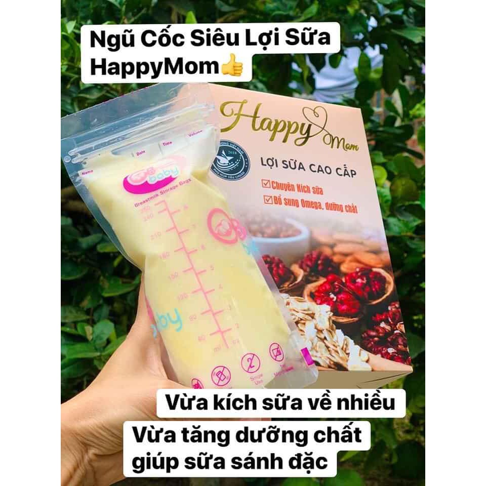 {Siêu lợi sữa} Ngũ cốc lợi sữa đặc biệt cao cấp Happy Mom