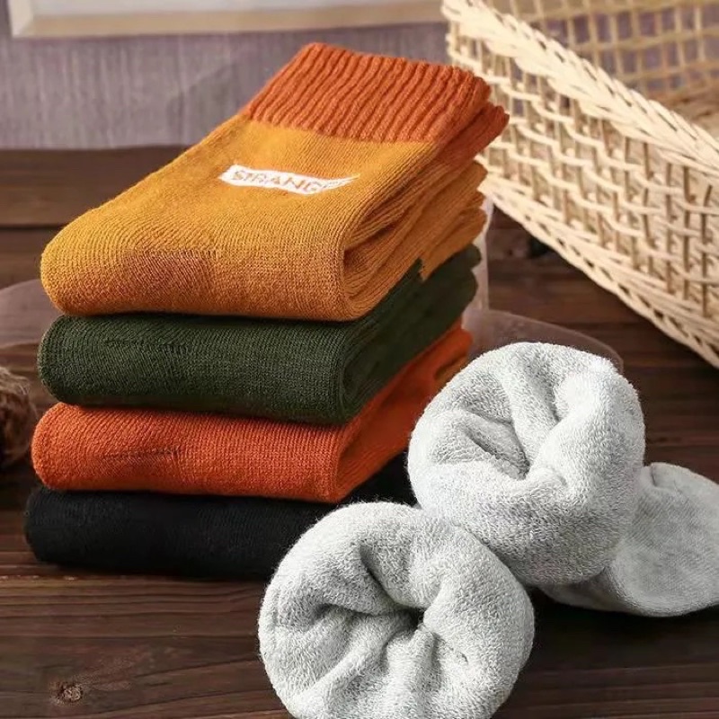 Tất Vớ Cổ Cao Màu Đẹ Be Cam Vàng Xanh Nam Nữ Unisex Chất Cotton Loại 1 Dày Dặn Phong Cách Hàn Quốc Co Dãn 4 Chiều