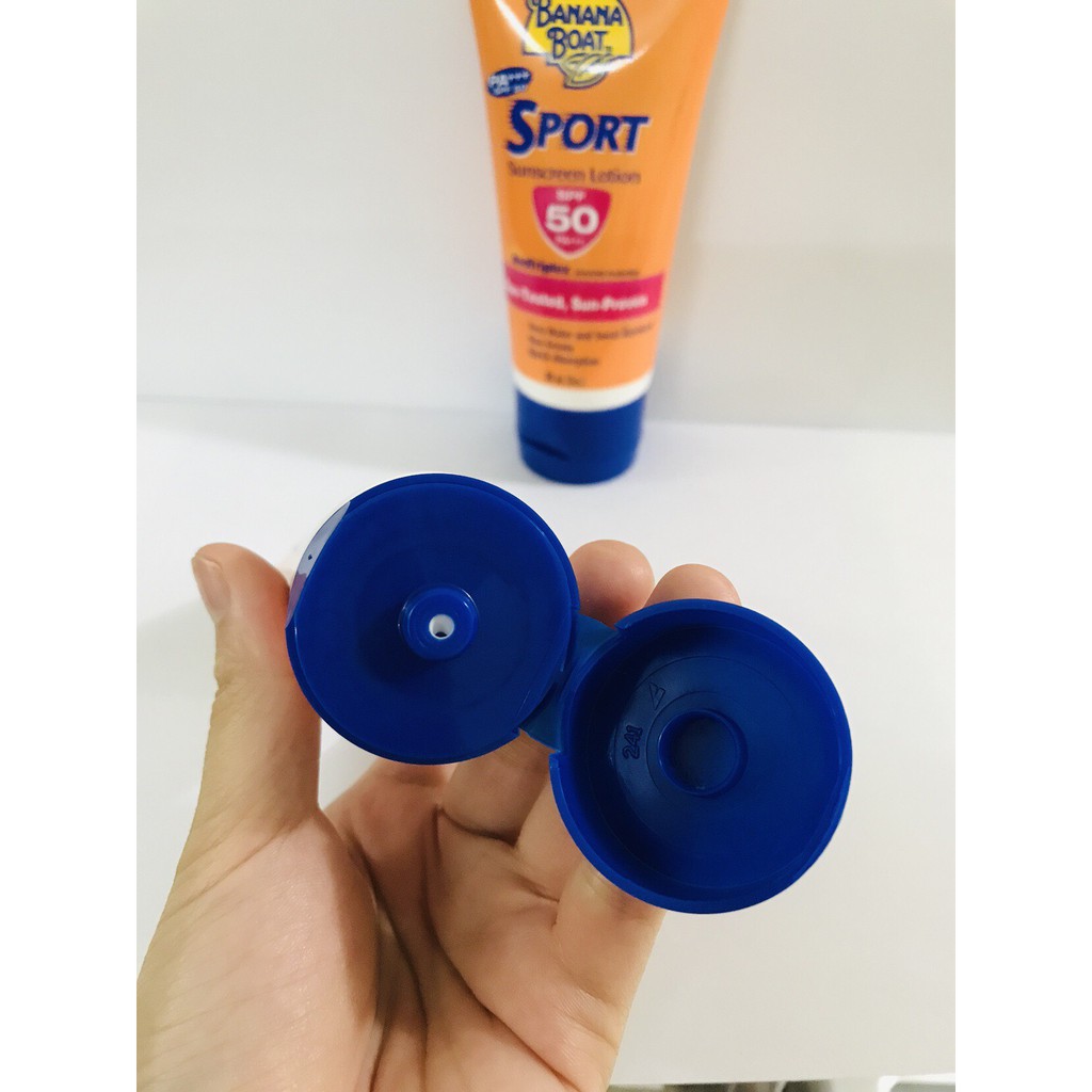 [USA Date 12/2021 ] KEM CHỐNG NẮNG BANANA BOAT SPORT  SPF50 90ML