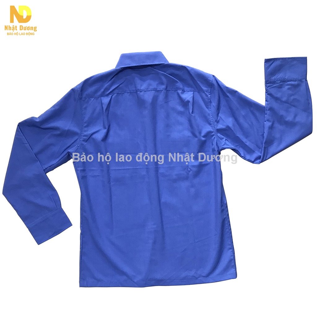 Áo bảo vệ dài tay BV01 theo thông tư 08 vải kate mỹ full size