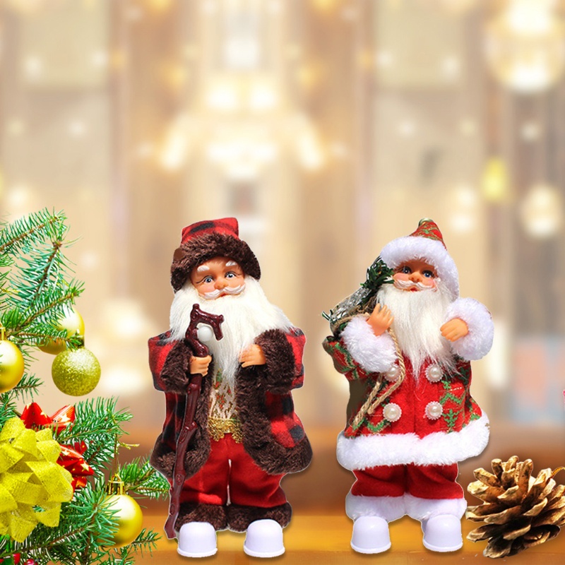 Búp Bê Hình Ông Già Noel Leo Thang Vui Nhộn Trang Trí Giáng Sinh / Lễ Hội Cho Bé