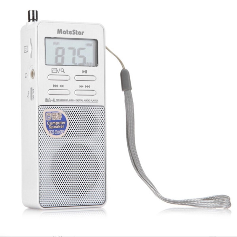 ĐÀI RADIO FM NGHE NHẠC MINI MATESTAR RA-3