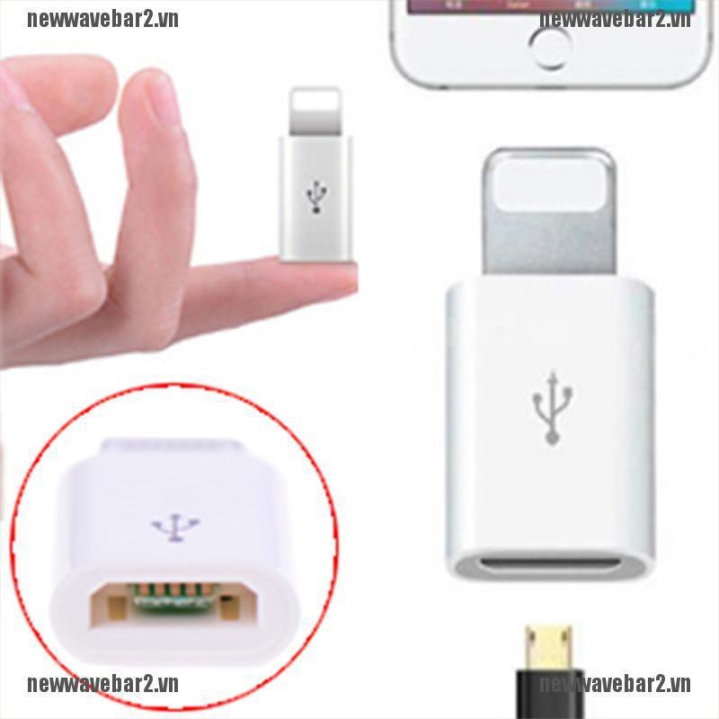 Bộ 1 / 5 / 10 Dây Cáp Sạc Chuyển Đổi Từ Micro Usb Sang Ios Dành Cho Điện Thoại