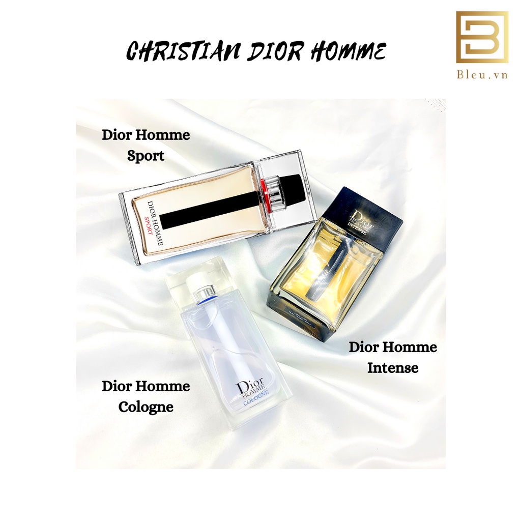 Nước hoa nam Dior Homme Intense - Homme Cologne - Homme Sport