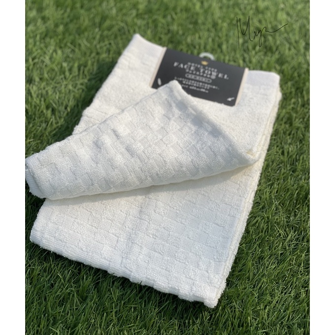 (Thanh lý)  Combo 2 chiếc khăn tắm nhỡ/ khăn gội đầu/ khăn thể thao tập gym cotton 34 x 80 cm, xuất Nhật dư
