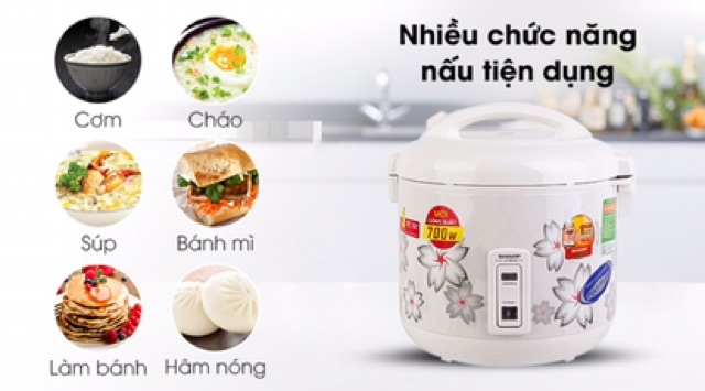 Nồi cơm điện sharp ks-N182etv