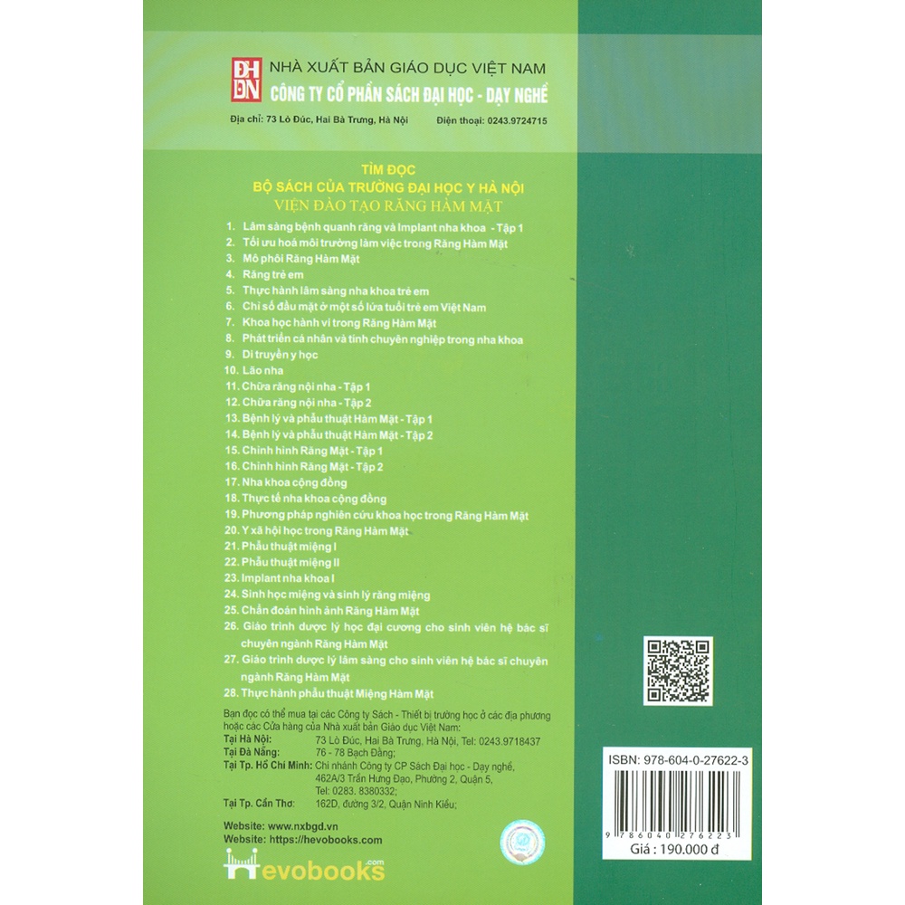 Sách - Bệnh Lý Và Phẫu Thuật Hàm Mặt Tập 1