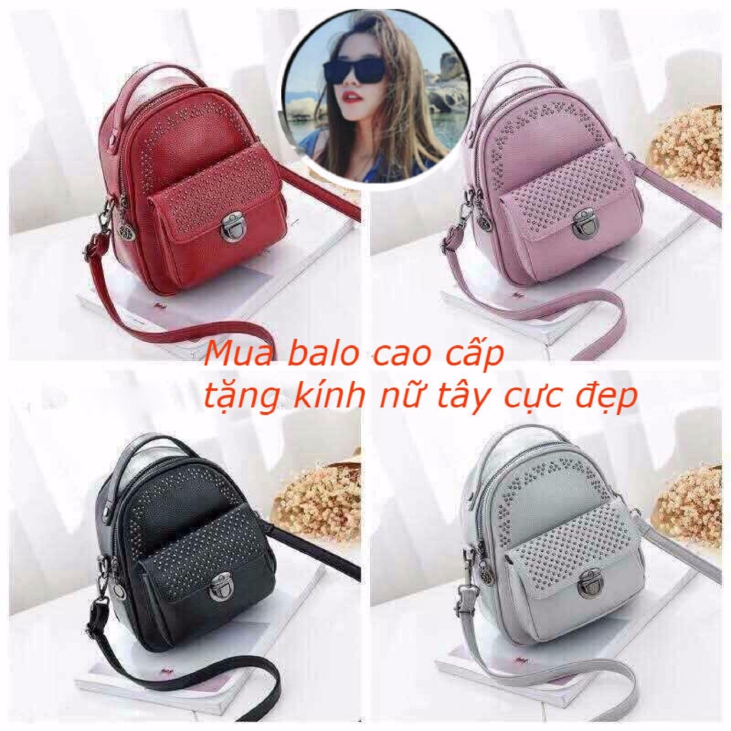 Balo da nữ HQ cao cấp  tặng kính nữ tây hot