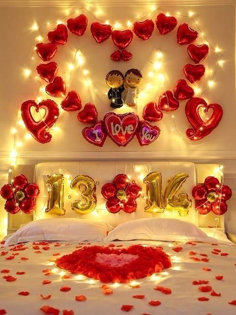 Gói 100 cánh hoa hồng giả, cánh hoa hồng lụa trang trí phòng cưới , trang trí sinh nhật