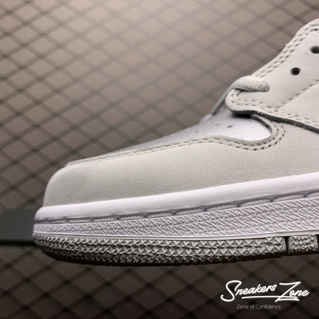 Giày Thể Thao Sneakers AIR JORDAN 1 CO Japan Neutral Grey (2020) xám bạc cao cổ đẹp cho cả nam và nữ