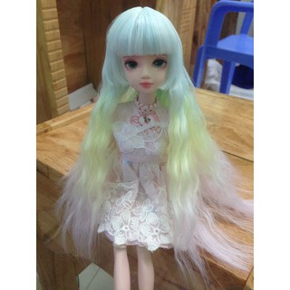 Tóc giả cho búp bê Kurn faceup