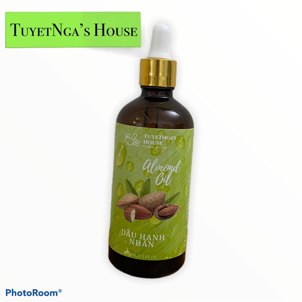 Dầu hạnh nhân nguyên chât 100ml