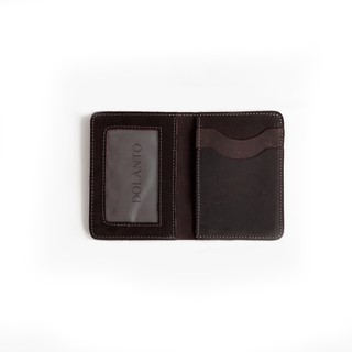 Ví Da Sáp MORI Nhập Khẩu Bóp Gập Form Chuẩn Cao Cấp Chống Thấm Nước Unisex Nam Nữ DOLANTO