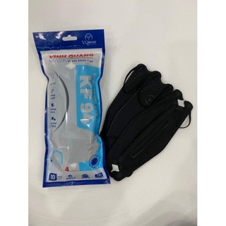 10 cái khẩu trang kf 94 mau đen