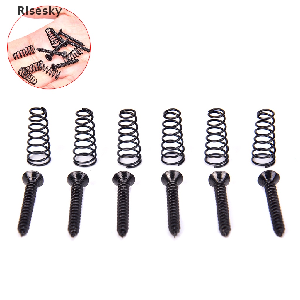 Bộ 6 Ốc Vít Lò Xo Chiều Cao Pickup Cho Đàn Guitar Điện