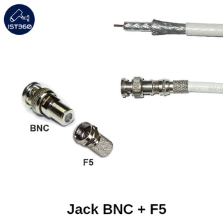 Jack BNC F5 Cho Camera loại tốt_Nguyên bộ cho Camera giám sát