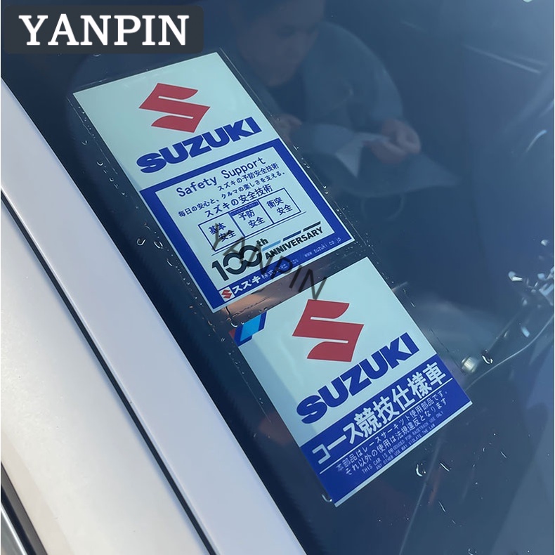 JDM Miếng Dán Tĩnh Điện Trang Trí Kính Chắn Gió Xe Hơi