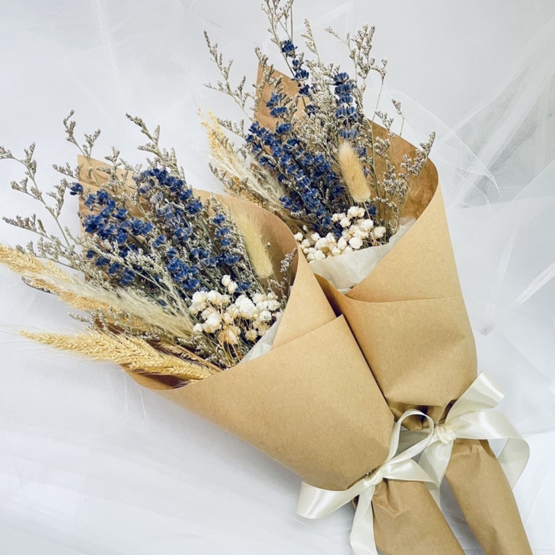 Bó Hoa Khô Lavender Vintage Tặng Kèm Thiệp Hoa Khô