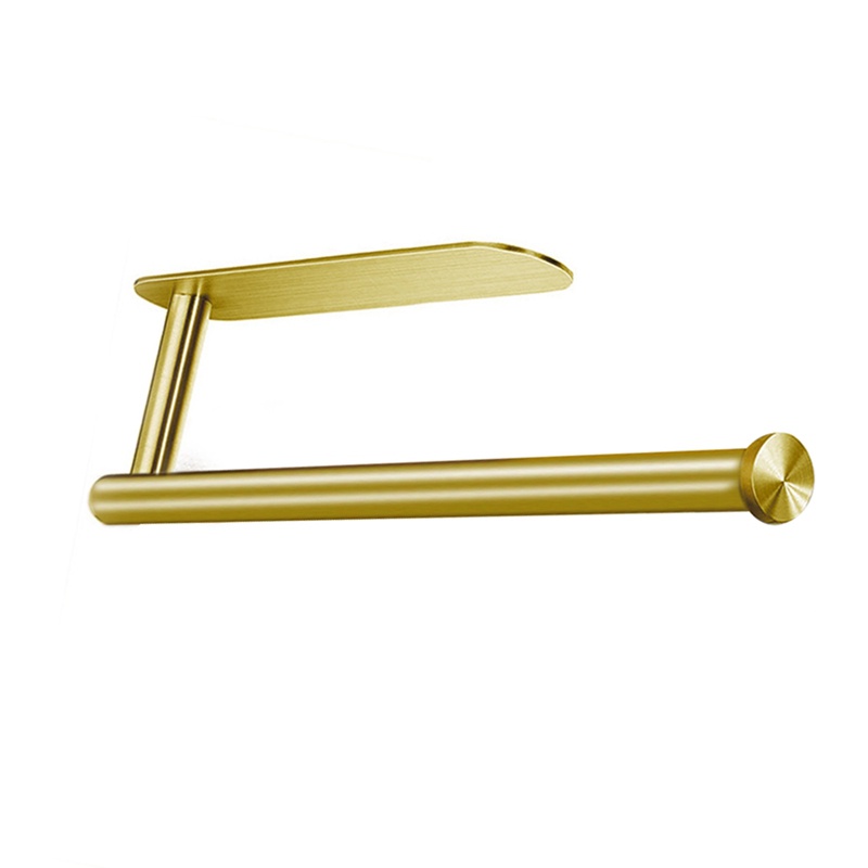 Nuserw Giá Treo Cuộn Giấy Vệ Sinh Hai Thanh Đôi Tự Dính Bằng Thép Không Gỉ Nâng Cấp Cho Nhà Bếp