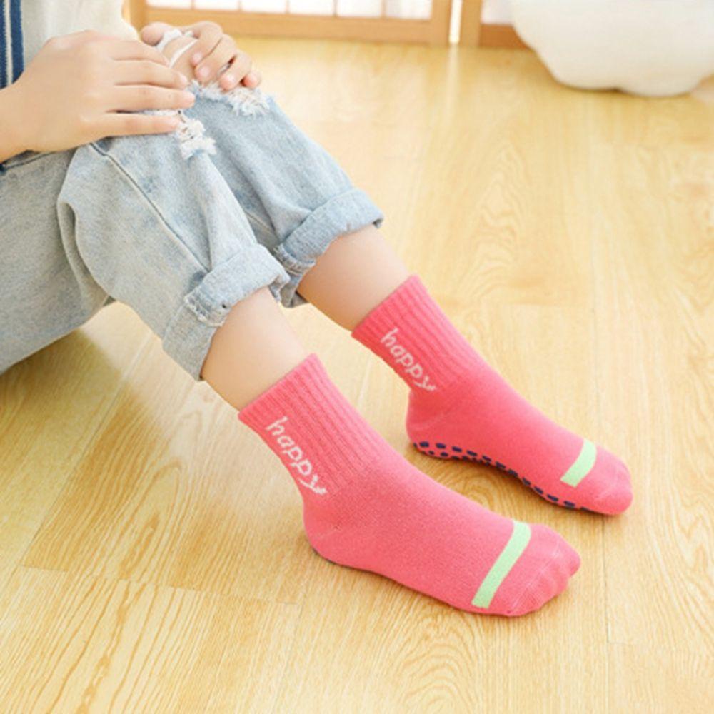 Vớ Cotton Yoga Co Giãn Giữ Ấm Mùa Thu Đông In Họa Tiết Mặt Cười BACK2LIFE